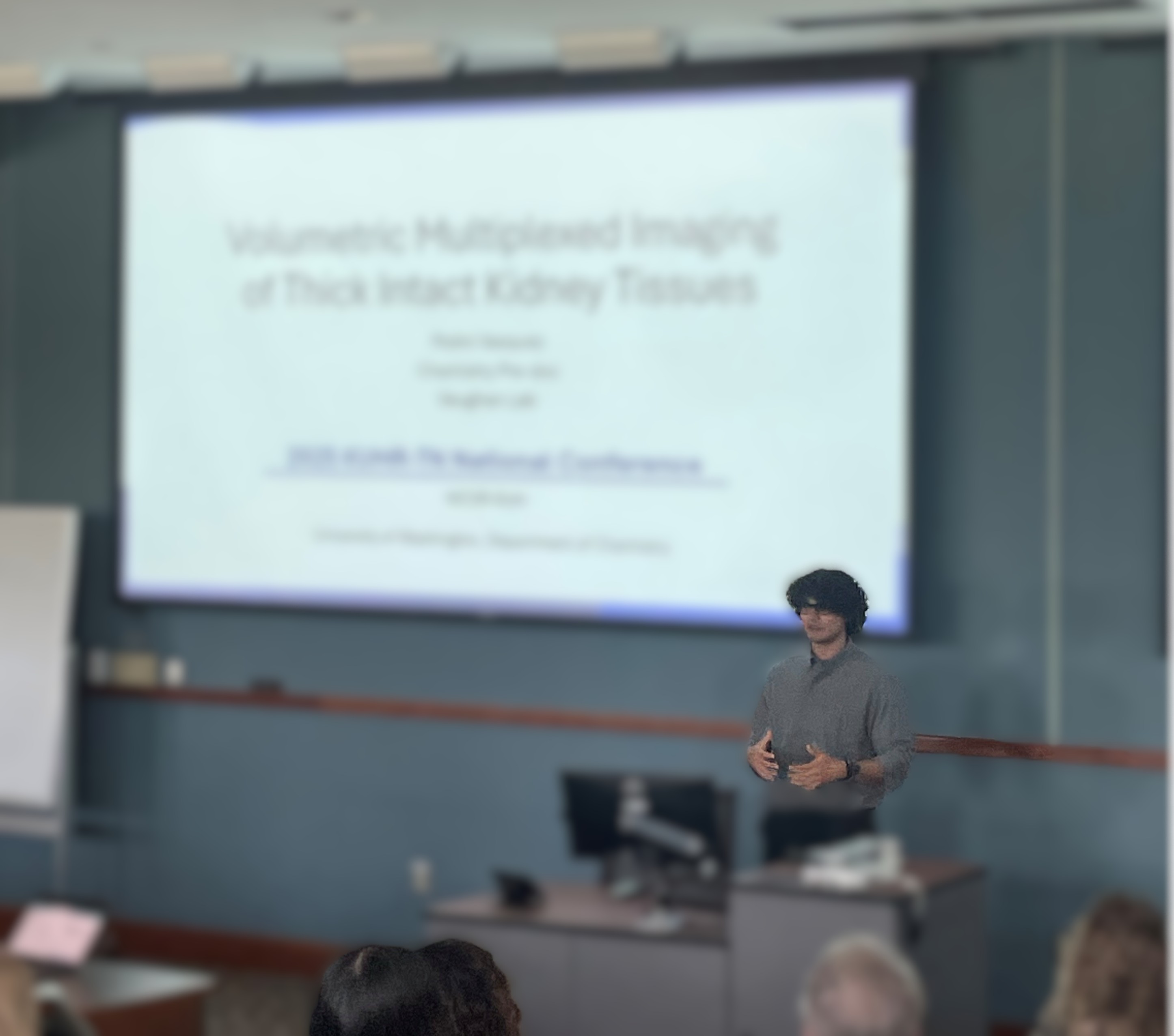 Trainee Presenting Research at 2025 National Conference